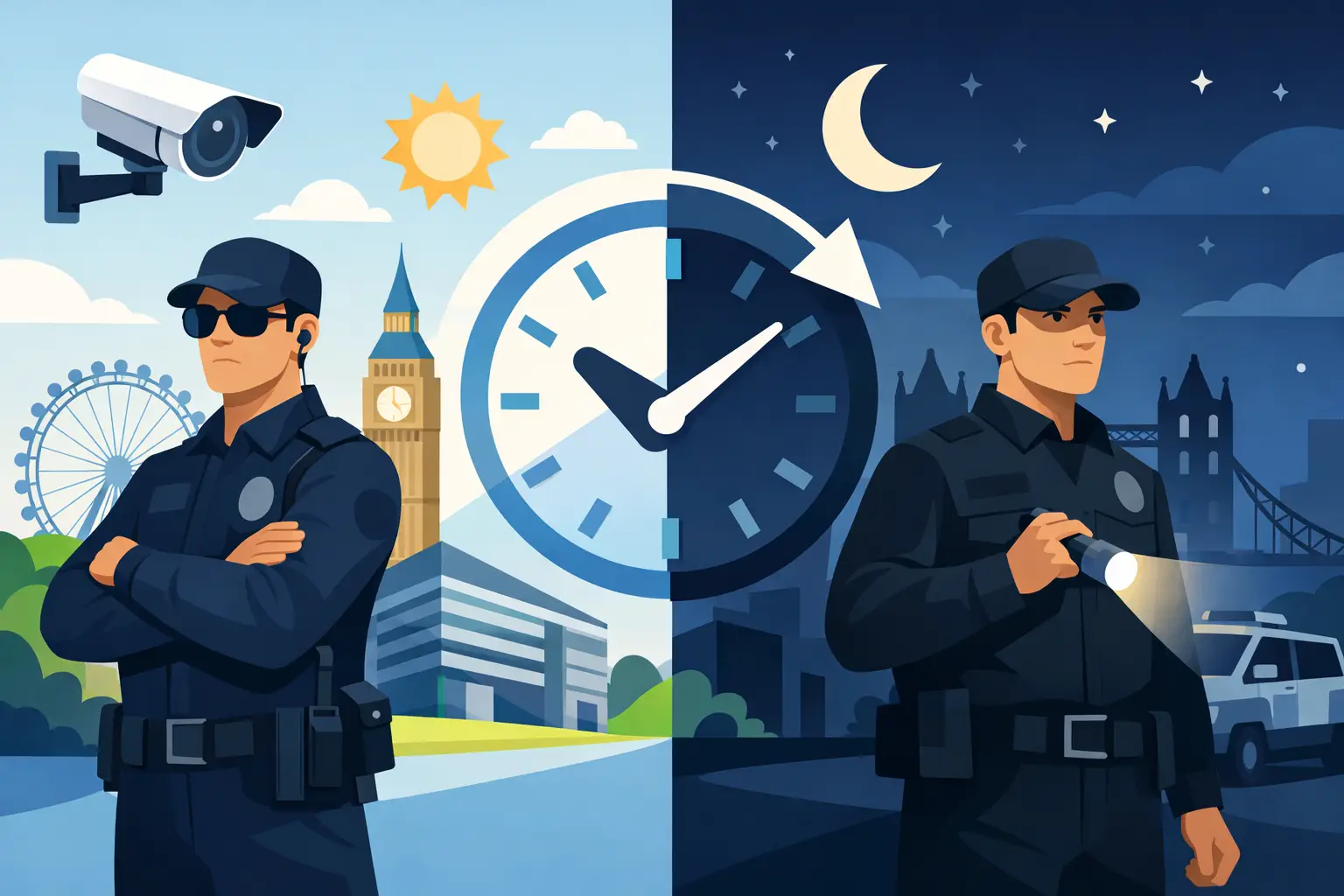 24 Hour Security Guard Cover for UK Sites