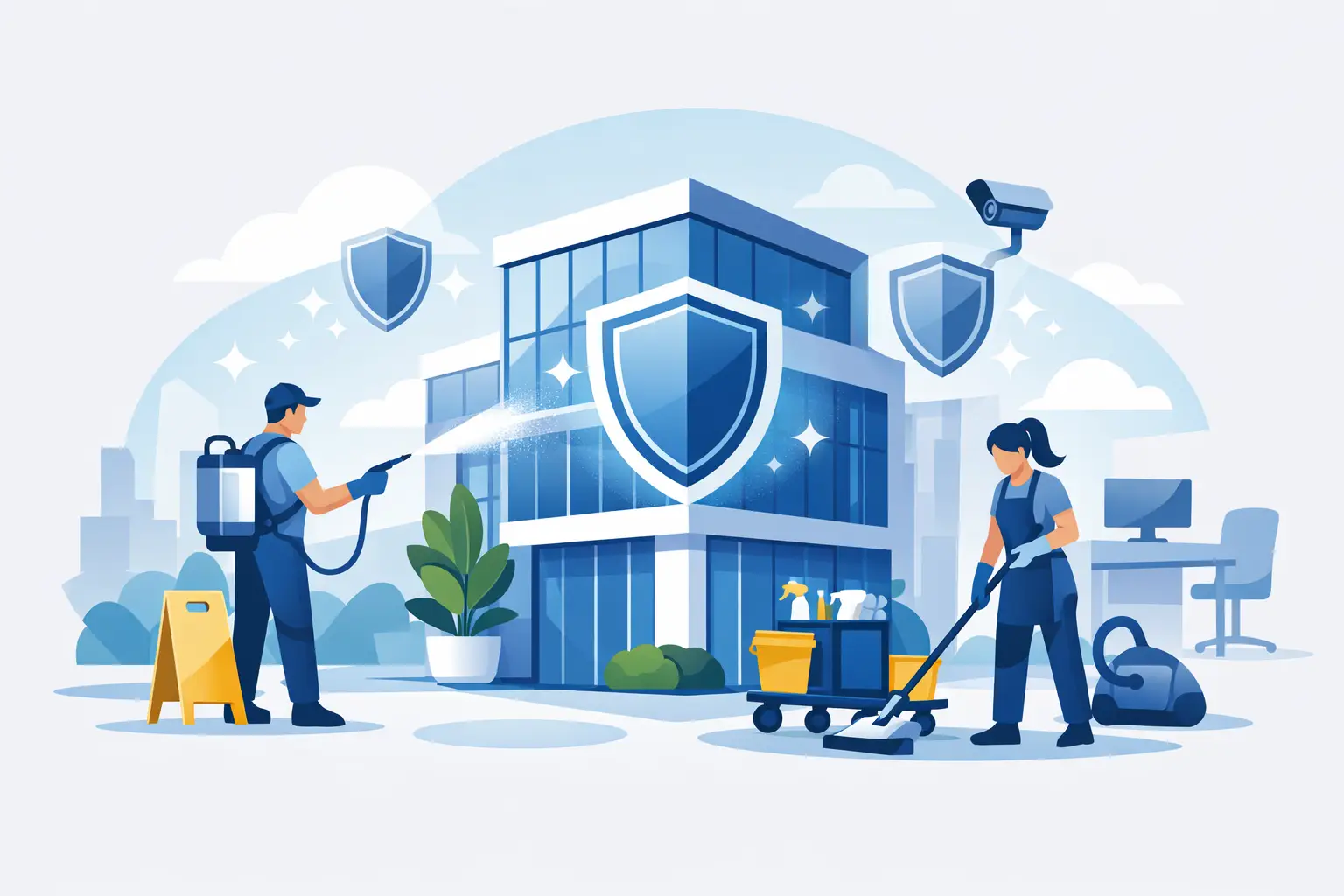 Commercial Cleaning Services That Protect Your Site