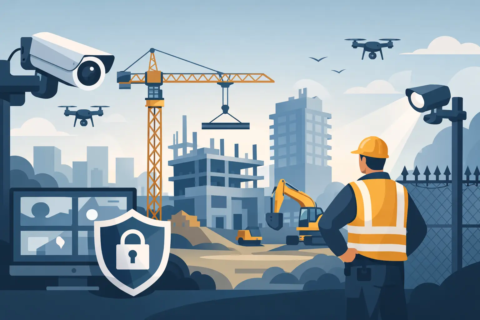 Construction Site Security That Protects Progress