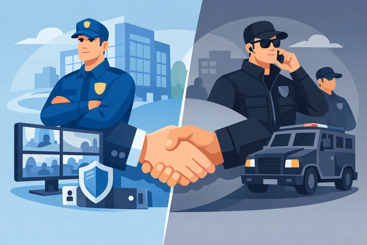 In-House Versus Contract Security Explained