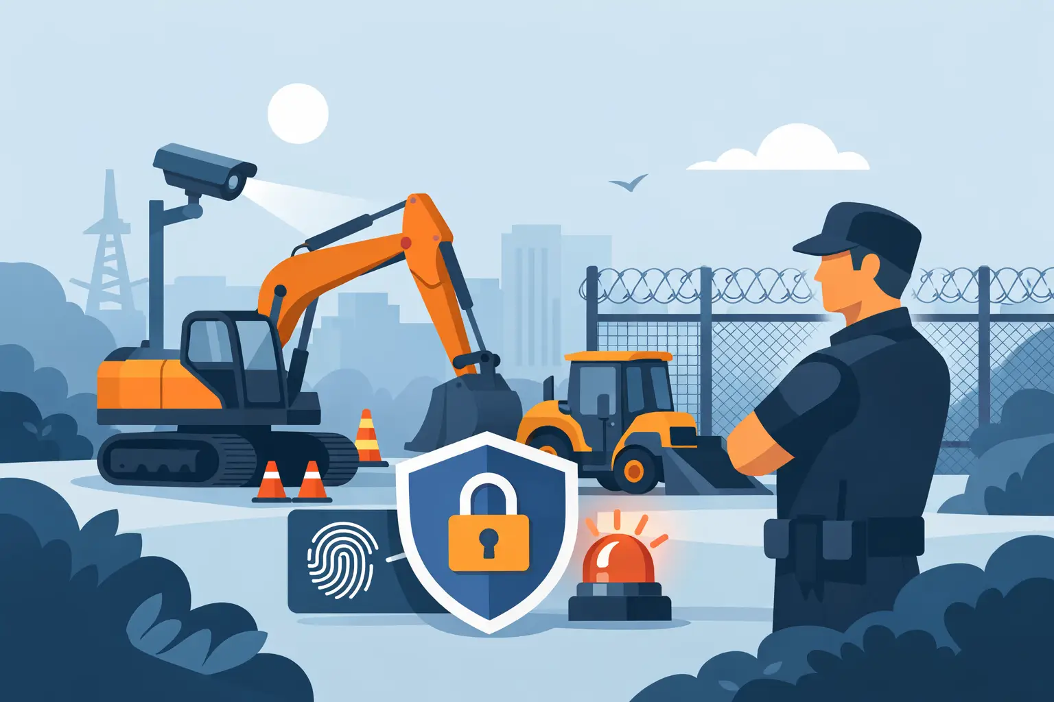 Plant Theft Prevention for UK Business Sites